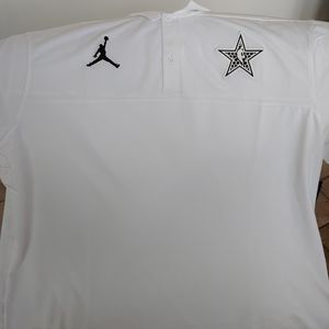 White Nike Air Jordan Polo
